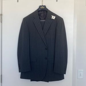 Brooks Brothers 40R Madison BrooksCool Stripe Suit NWT